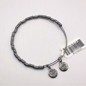 Alex and Ani Midnight Rocker Beaded Bangle Bracelet Beads NWT
